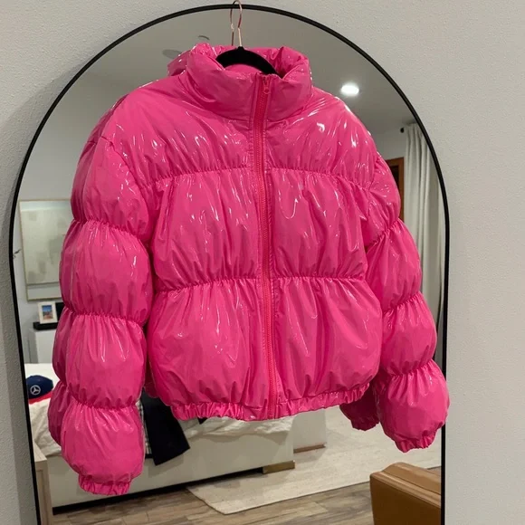 Women’s medium Steve Madden hot pink jacket - Picture 1 of 5